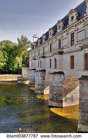 "Chateau de Chenonceau, Chenonceau Castle, moated castle, 16th century, Chenonceaux, Indre-et-Loire, Centre region, France, Europe" View Large Photo Image Stock Photo - "Chateau de Chenonceau, Chenonceau Castle, moated castle, 16th century, Chenonceaux, Indre-et-Loire, Centre region, France, Europe". Fotosearch