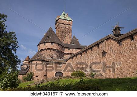 "Chateau du Haut-Koenigsbourg castle, Hohkonigsburg, Alsace, France, Europe" View Large Photo Image Stock Photo - "Chateau du Haut-Koenigsbourg castle, Hohkonigsburg, Alsace, France, Europe". Fotosearch