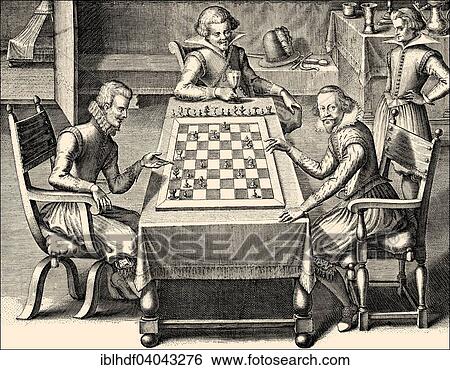 "Chess players in the 17th century, historical illustration, Germany, Europe" View Large Photo Image Stock Photograph - "Chess players in the 17th century, historical illustration, Germany, Europe". Fotosearch