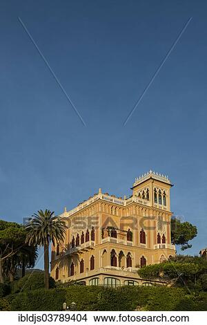 "Chic Villa, Santa Margherita Ligure, Riviera di Levante, Genoa, Liguria, Italy, Europe" View Large Photo Image Picture - "Chic Villa, Santa Margherita Ligure, Riviera di Levante, Genoa, Liguria, Italy, Europe". Fotosearch