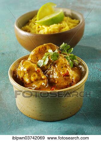 Stock Photo - "Chicken Vindaloo, traditional Bangladesh curry". Fotosearch