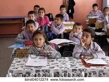 "Children in a school, Kaymakli, Cappadocia, Turkey, Asia" View Large Photo Image Picture - "Children in a school, Kaymakli, Cappadocia, Turkey, Asia". Fotosearch
