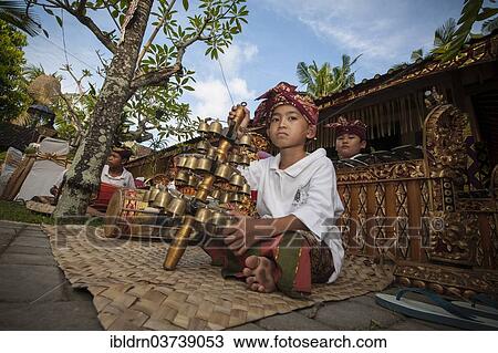 "Children of a gamelan orchestra at an event, Ubud, Bali, Indonesia, Asia" View Large Photo Image Stock Image - "Children of a gamelan orchestra at an event, Ubud, Bali, Indonesia, Asia". Fotosearch