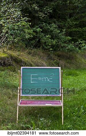 Children's blackboard with Einstein's formula E = mc?? View Large Photo Image Stock Image - Children's blackboard with Einstein's formula E = mc??. Fotosearch