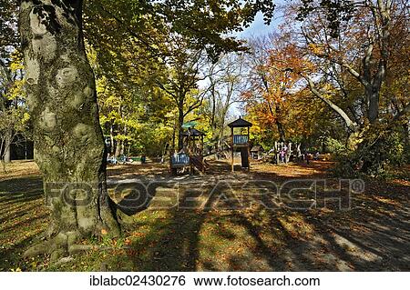 "Children's playground in the Krone park on the Nockherberg hill, in autumn, Munich, Bavaria, Germany, Europe" View Large Photo Image Stock Photograph - "Children's playground in the Krone park on the Nockherberg hill, in autumn, Munich, Bavaria, Germany, Europe". Fotosearch