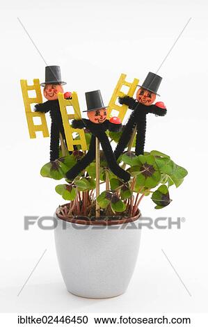 Chimneysweep figurines as lucky charms for the new year View Large Photo Image Stock Image - Chimneysweep figurines as lucky charms for the new year. Fotosearch