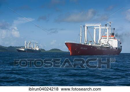 "Chinese fishing trawlers, Pohnpei, Micronesia, Oceania" View Large Photo Image Stock Photo - "Chinese fishing trawlers, Pohnpei, Micronesia, Oceania". Fotosearch