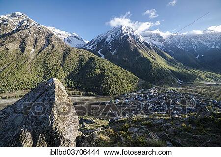 "Chitkul village, Sangla Valley, Chitkul, Himachal Pradesh, India, Asia" View Large Photo Image Picture - "Chitkul village, Sangla Valley, Chitkul, Himachal Pradesh, India, Asia". Fotosearch