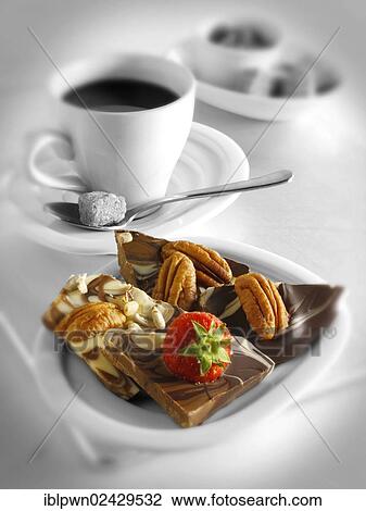 Chocolate biscuits and coffee View Large Photo Image Stock Image - Chocolate biscuits and coffee. Fotosearch