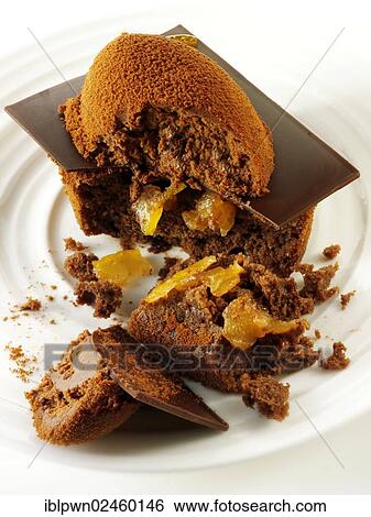 "Chocolate cake with a sponge case and chocolate filling, covered with cocoa powder" View Large Photo Image Stock Photograph - "Chocolate cake with a sponge case and chocolate filling, covered with cocoa powder". Fotosearch