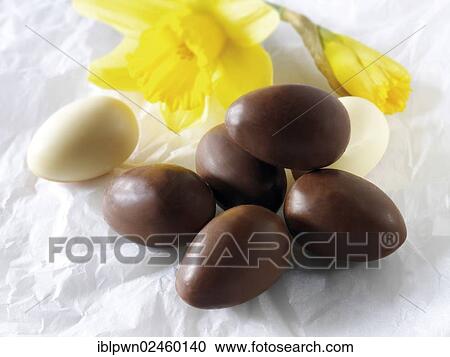 "Chocolate eggs, Easter eggs" View Large Photo Image Stock Image - "Chocolate eggs, Easter eggs". Fotosearch