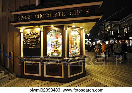 "Chocolate shop Chocolate Heaven, Pier 39, Fisherman's Wharf, San Francisco, California, United States of America, USA, PublicGround" View Large Photo Image Stock Image - "Chocolate shop Chocolate Heaven, Pier 39, Fisherman's Wharf, San Francisco, California, United States of America, USA, PublicGround". Fotosearch