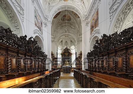 "Choir, collegiate church Baumgartenberg Mariae Himmelfahrt, Muehlviertel region, Upper Austria, Austria, Europe" View Large Photo Image Stock Image - "Choir, collegiate church Baumgartenberg Mariae Himmelfahrt, Muehlviertel region, Upper Austria, Austria, Europe". Fotosearch