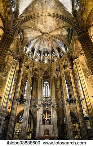 "Choir, interior view, La Catedral de Santa Creu i Santa Eulalia, Barri Gotic, Barcelona, ​​Catalonia, Spain, Europe" View Large Photo Image Stock Image - "Choir, interior view, La Catedral de Santa Creu i Santa Eulalia, Barri Gotic, Barcelona, ​​Catalonia, Spain, Europe". Fotosearch