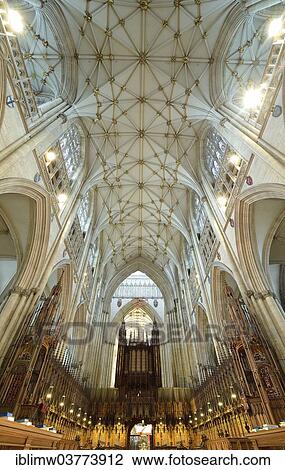 "Choir, organ by Elliott and Hill, net vault, York Minster, York, North Yorkshire, England, United Kingdom, Europe" View Large Photo Image Stock Image - "Choir, organ by Elliott and Hill, net vault, York Minster, York, North Yorkshire, England, United Kingdom, Europe". Fotosearch