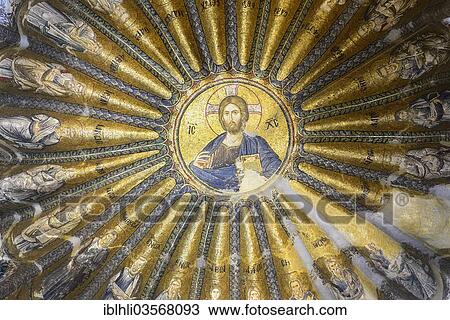 "Christ as Pantocrator, mosaic in the esonarthex, Chora Church or Kariye Camii, Edirnekapi, Istanbul, European side, Istanbul Province, Turkey, European side, Europe" View Large Photo Image Stock Image - "Christ as Pantocrator, mosaic in the esonarthex, Chora Church or Kariye Camii, Edirnekapi, Istanbul, European side, Istanbul Province, Turkey, European side, Europe". Fotosearch