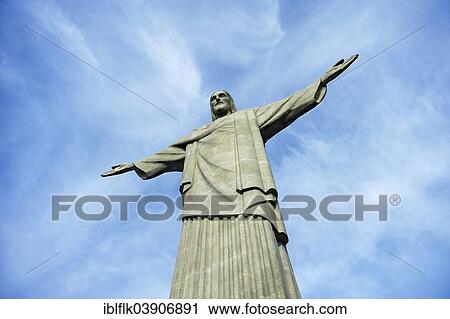 "Christ the Redeemer statue, Cristo Redentor, on Corcovado Mountain, Rio de Janeiro, Rio de Janeiro State, Brazil, South America" View Large Photo Image Stock Image - "Christ the Redeemer statue, Cristo Redentor, on Corcovado Mountain, Rio de Janeiro, Rio de Janeiro State, Brazil, South America". Fotosearch