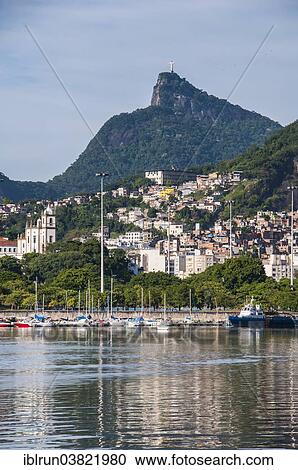"Christ the Redeemer statue with Rio de Janeiro at the front, Rio de Janeiro, Brazil, South America" View Large Photo Image Stock Image - "Christ the Redeemer statue with Rio de Janeiro at the front, Rio de Janeiro, Brazil, South America". Fotosearch