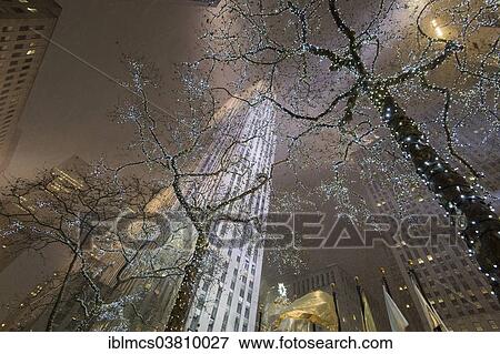 "Christmas decorations at Rockefeller Center, Manhattan, New York City, New York, USA" View Large Photo Image Stock Photo - "Christmas decorations at Rockefeller Center, Manhattan, New York City, New York, USA". Fotosearch
