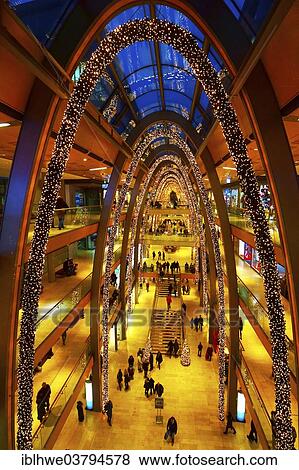 "Christmas decorations in the Europa Passage shopping centre, Hamburg, Germany, Europe" View Large Photo Image Stock Photo - "Christmas decorations in the Europa Passage shopping centre, Hamburg, Germany, Europe". Fotosearch
