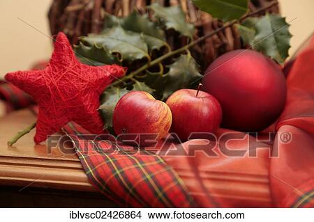 Picture - Christmas decorations. Fotosearch