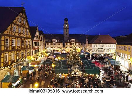 "Christmas market, Bad Mergentheim, Baden-Wurttemberg, Germany, Europe" View Large Photo Image Stock Photograph - "Christmas market, Bad Mergentheim, Baden-Wurttemberg, Germany, Europe". Fotosearch