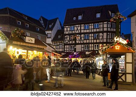 "Christmas market in Colmar, Alsace, France, Europe" View Large Photo Image Stock Image - "Christmas market in Colmar, Alsace, France, Europe". Fotosearch