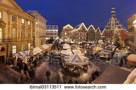 "Christmas market in front of the Old Town Hall, Esslingen am Neckar, Baden-Wurttemberg, Germany, Europe" View Large Photo Image Stock Image - "Christmas market in front of the Old Town Hall, Esslingen am Neckar, Baden-Wurttemberg, Germany, Europe". Fotosearch