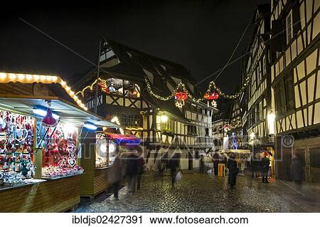 "Christmas market in Strasbourg, Alsace, France, Europe" View Large Photo Image Stock Image - "Christmas market in Strasbourg, Alsace, France, Europe". Fotosearch