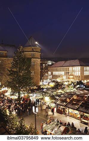 "Christmas market on Schillerplatz square in front of the Old Castle, Altes Schloss, Stuttgart, Baden-Wurttemberg, Germany, Europe" View Large Photo Image Stock Photo - "Christmas market on Schillerplatz square in front of the Old Castle, Altes Schloss, Stuttgart, Baden-Wurttemberg, Germany, Europe". Fotosearch