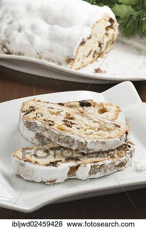 "Christmas Stollen, traditional German Christmas cake" View Large Photo Image Stock Photo - "Christmas Stollen, traditional German Christmas cake". Fotosearch