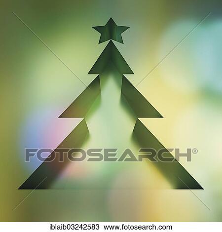 Stock Image - "Christmas tree, illustration". Fotosearch