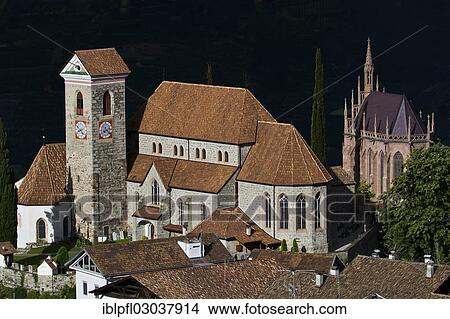 "Church and mausoleum, Schenna, South Tyrol province, Trentino-Alto Adige, Italy, Europe" View Large Photo Image Picture - "Church and mausoleum, Schenna, South Tyrol province, Trentino-Alto Adige, Italy, Europe". Fotosearch