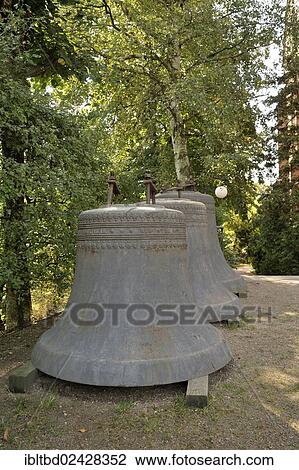 Stock Image - "Church bells of Luther Church, Radebeul, Saxony, Germany, Europe". Fotosearch