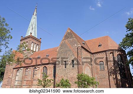 "Church, Bergen, Ruegen Island, Mecklenburg-Western Pomerania, Germany, Europe" View Large Photo Image Stock Image - "Church, Bergen, Ruegen Island, Mecklenburg-Western Pomerania, Germany, Europe". Fotosearch