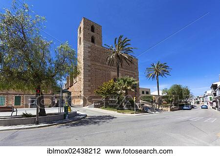 "Church de S'Horta, Horta, Mallorca, Majorca, Balearic Islands, Spain, Europe" View Large Photo Image Stock Image - "Church de S'Horta, Horta, Mallorca, Majorca, Balearic Islands, Spain, Europe". Fotosearch