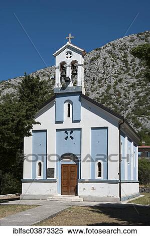 "Church, Gornja Brela, Makarska Riviera, Dalmatia, Croatia, Europe" View Large Photo Image Stock Photography - "Church, Gornja Brela, Makarska Riviera, Dalmatia, Croatia, Europe". Fotosearch