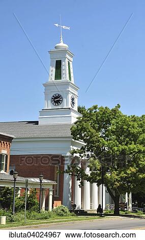 "Church in the small town of Trumansburg, New York State, United States, North America" View Large Photo Image Stock Photo - "Church in the small town of Trumansburg, New York State, United States, North America". Fotosearch