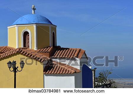 "Church in Zia, Kos, Greece, Europe" View Large Photo Image Stock Image - "Church in Zia, Kos, Greece, Europe". Fotosearch