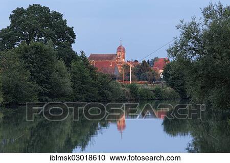"Church of Baulay in evening light, on the Saone River at PK 380, Fouchecourt, Vesoul, Region Franche-Comte, Dep. Haute-Saone, France, Europe" View Large Photo Image Stock Image - "Church of Baulay in evening light, on the Saone River at PK 380, Fouchecourt, Vesoul, Region Franche-Comte, Dep. Haute-Saone, France, Europe". Fotosearch