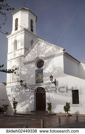 "Church of Iglesia de El Salvador, Nerja, Costa del Sol, Andalusia, Spain, Europe, PublicGround, Europe" View Large Photo Image Stock Photo - "Church of Iglesia de El Salvador, Nerja, Costa del Sol, Andalusia, Spain, Europe, PublicGround, Europe". Fotosearch
