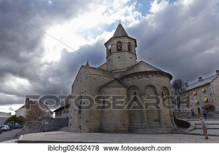 "Church of Nasbinals, Aubrac, Lozere, Languedoc-Roussillon, France, Europe" View Large Photo Image Stock Photo - "Church of Nasbinals, Aubrac, Lozere, Languedoc-Roussillon, France, Europe". Fotosearch