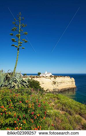 Stock Photo - "Church of Nossa Senhora da Rocha, Algarve, Portugal, Europe". Fotosearch