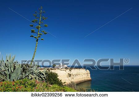 Stock Photograph - "Church of Nossa Senhora da Rocha, Algarve, Portugal, Europe". Fotosearch