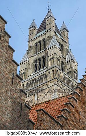 "Church of Our Lady, historic center of Bruges, Unesco World Heritage Site, Belgium, Europe" View Large Photo Image Stock Photo - "Church of Our Lady, historic center of Bruges, Unesco World Heritage Site, Belgium, Europe". Fotosearch