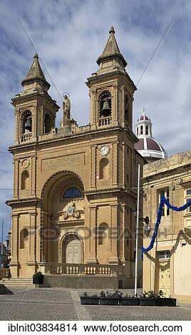 "Church of Our Lady of Pompeii, Marsaxlokk, Malta, Europe" View Large Photo Image Picture - "Church of Our Lady of Pompeii, Marsaxlokk, Malta, Europe". Fotosearch