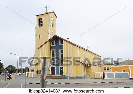 Church of Our Lady of the Rosary, Swakopmund, Namibia, Africa View Large Photo Image Stock Photo - Church of Our Lady of the Rosary, Swakopmund, Namibia, Africa. Fotosearch