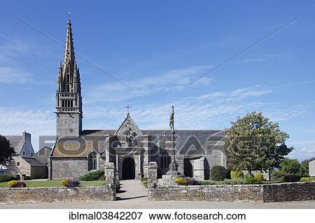 "Church of Poullan-sur-Mer, Sizun, Departement Finistere, Brittany, France, Europe" View Large Photo Image Stock Photo - "Church of Poullan-sur-Mer, Sizun, Departement Finistere, Brittany, France, Europe". Fotosearch