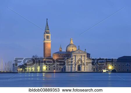 Stock Image - "Church of San Giorgio Maggiore, Venice, Veneto, Italy, Europe". Fotosearch