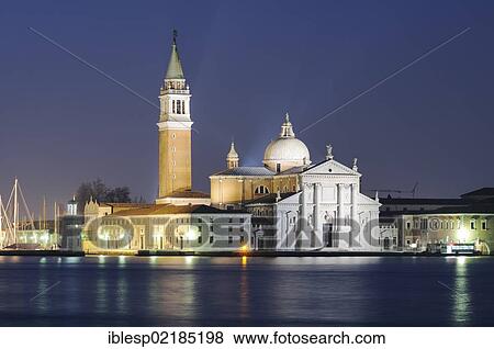 Stock Photo - "Church of San Giorgio Maggiore, Venice, Venezia, Veneto, Italy, Europe". Fotosearch